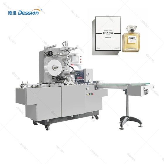Automatic 3D Overwrapping Machine for Perfume Boxes